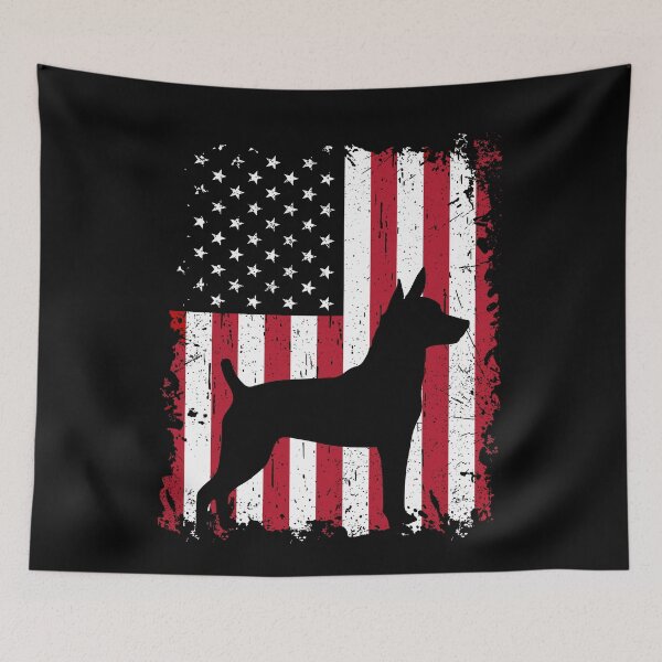 Item preview, Rat Terrier Dog USA Flag Patriotic 4th of July designed and sold by rafaeltto.