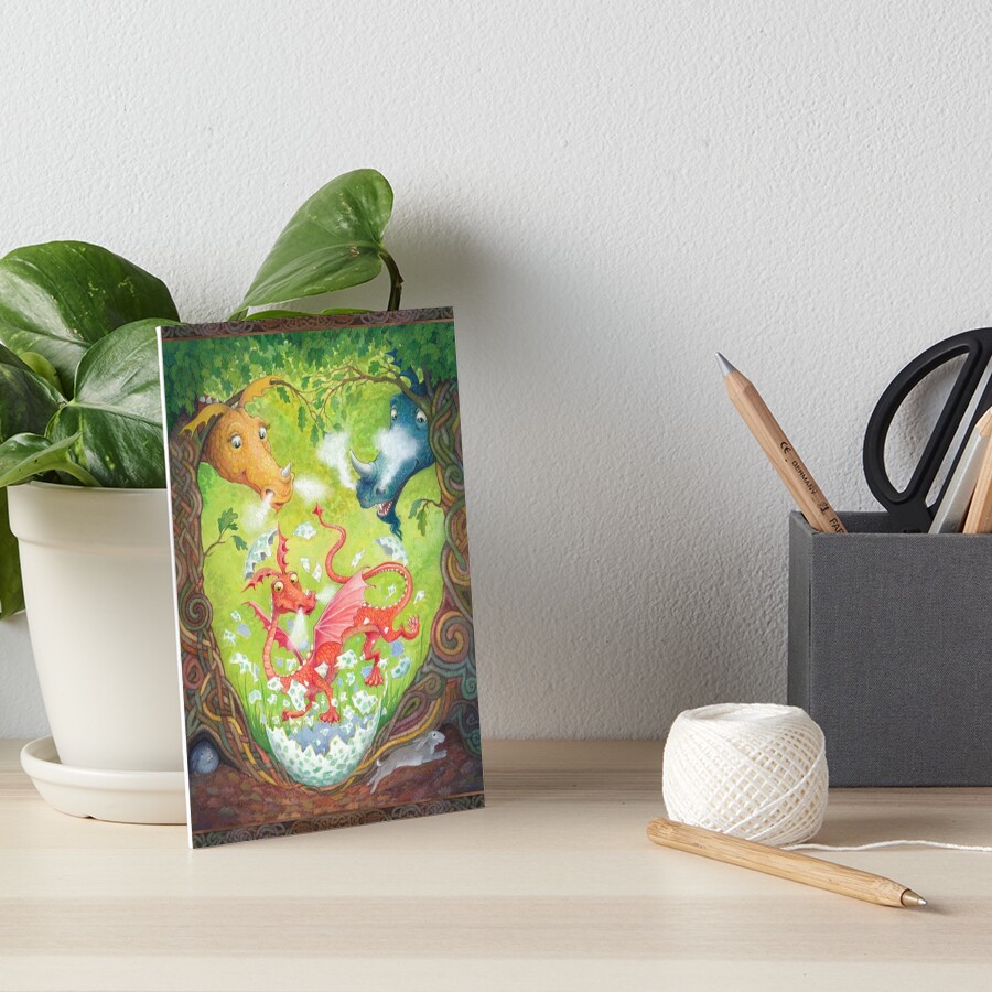 Item preview, Art Board Print designed and sold by mydododied.