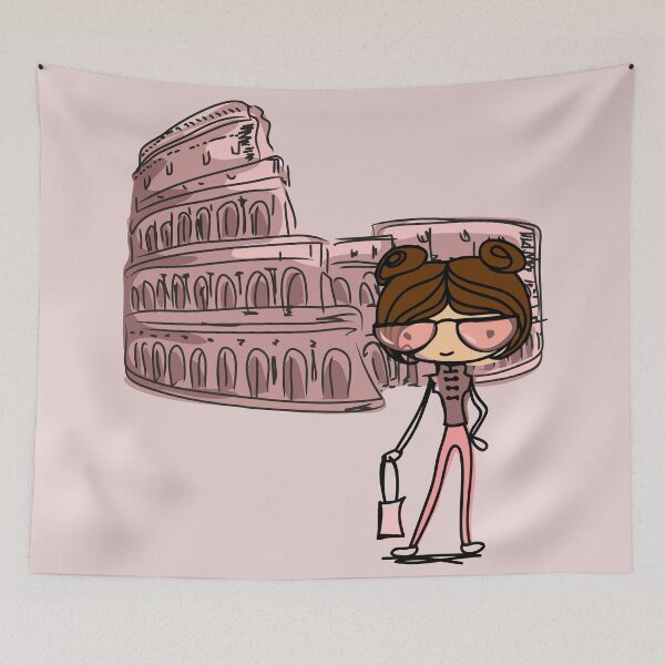 Item preview, COLOSSEUM FLAVIAN AMPHITHEATRE ROME ITALY TRAVEL designed and sold by ReignGFX.