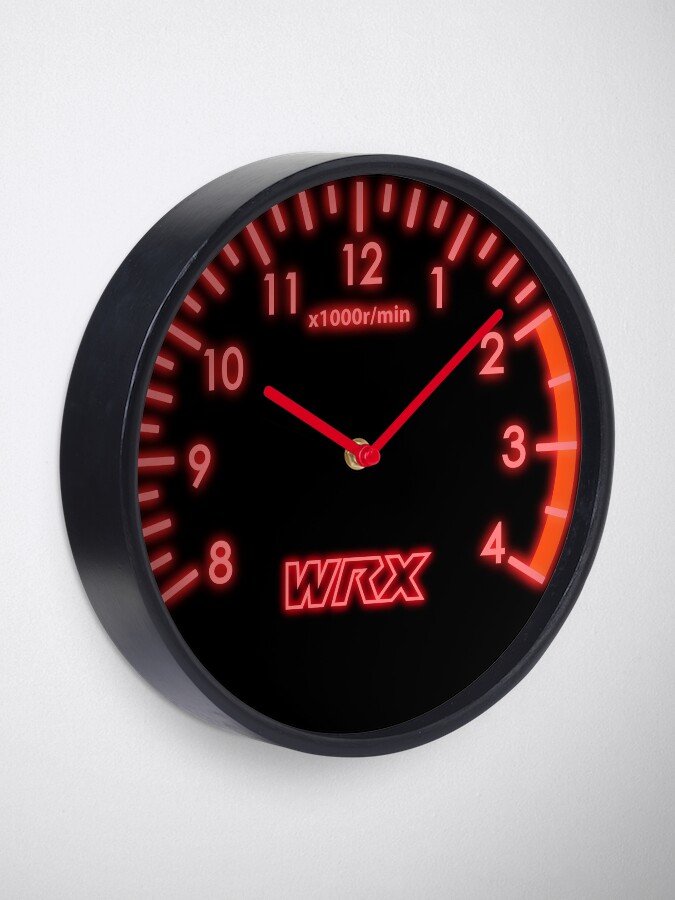 Alternate view of WRX Tachometer Clock Clock