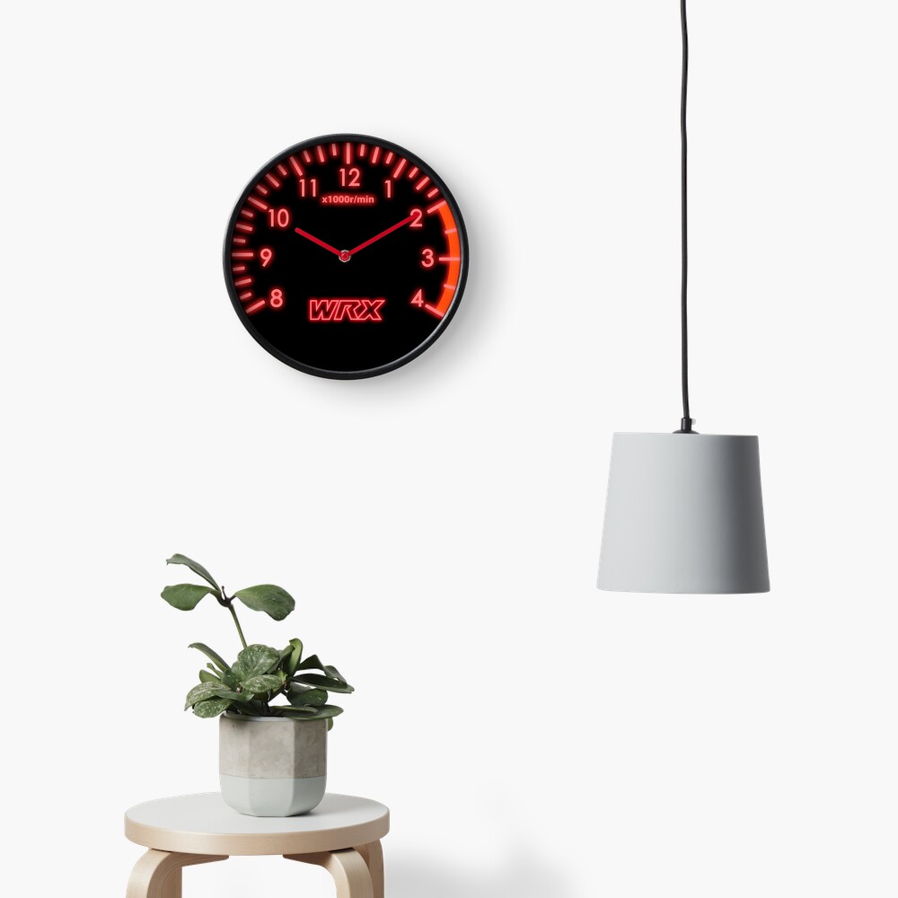 WRX Tachometer Clock Clock
