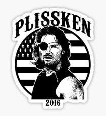 Plissken For President 2016 Sticker