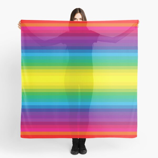 Rainbow Stripes I Scarf