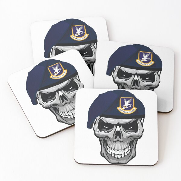 Item preview, Security Forces Defender Skull Beret  designed and sold by CarterCooper.