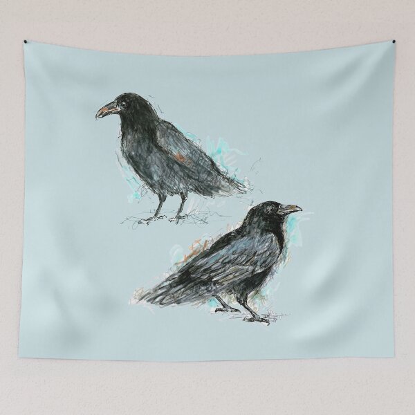 Item preview, Crows - 2 designed and sold by FanitsaArt.