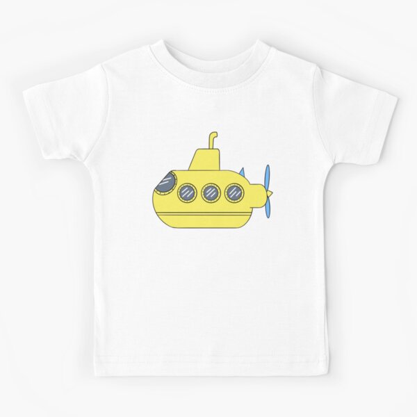 Sous-marin jaune T-shirt enfant