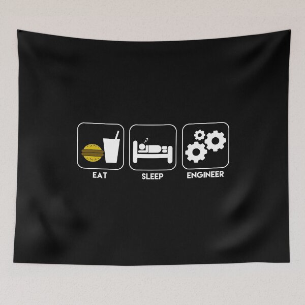 Item preview, Food sleeping engineer technician mechanics science designed and sold by onrcnoz.