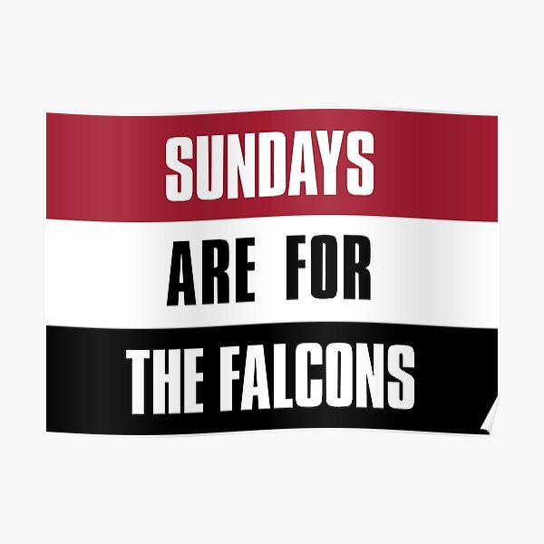 Atlanta Falcons Football Poster, Atlanta Falcons Gift, Atlanta Falcons –  McQDesign