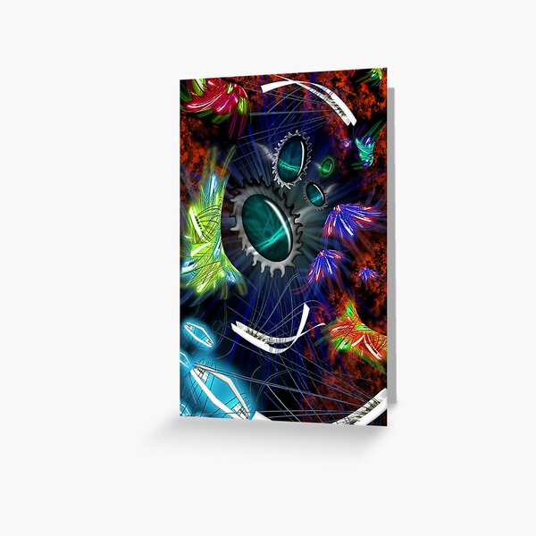 Pseudomonas Bacteria??? (What the oil companies won't tell you) Greeting Card