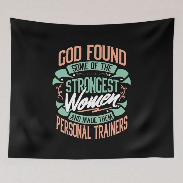 Item preview, Strong Woman Personal Trainers Profession Gift designed and sold by haselshirt.