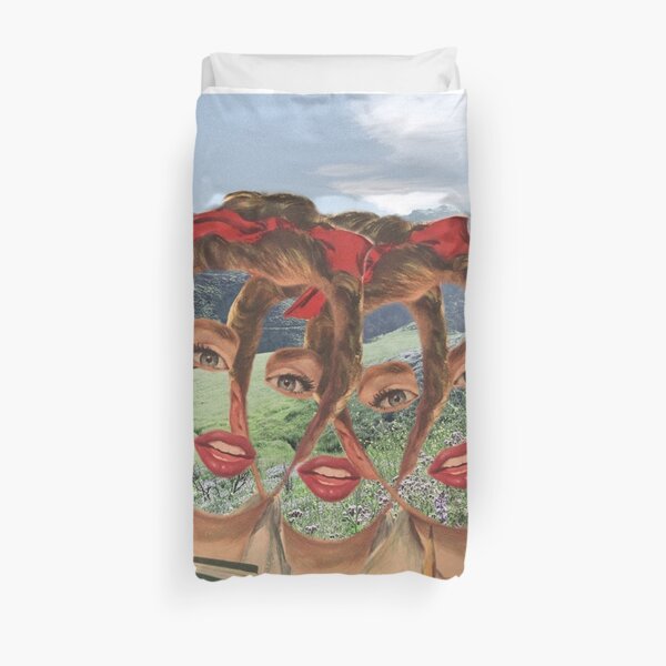 We Become Aware Of The Void As We Fill It Duvet Cover