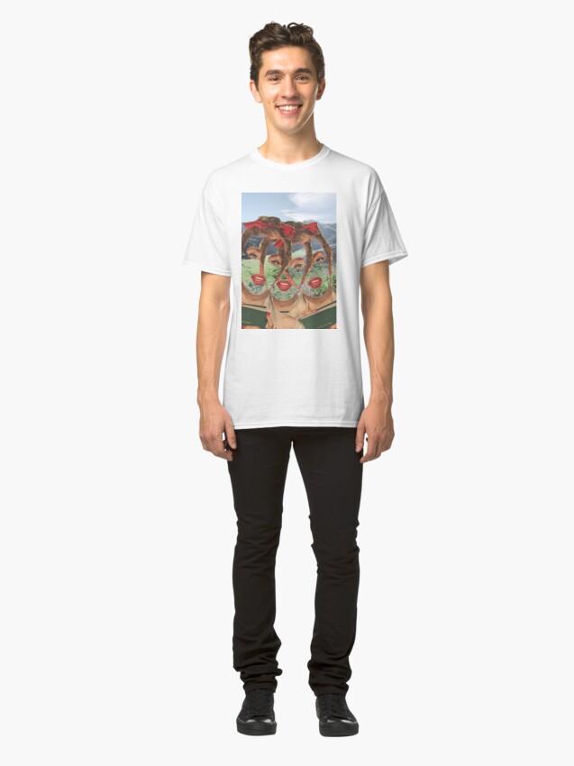 Alternate view of We Become Aware Of The Void As We Fill It Classic T-Shirt