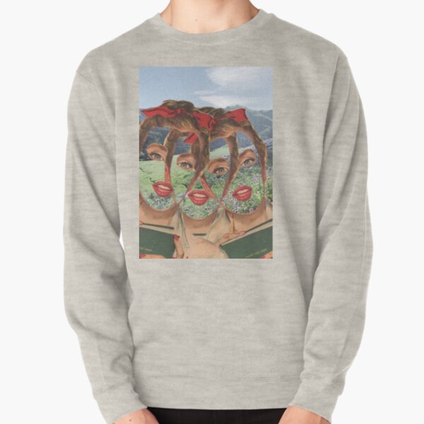 We Become Aware Of The Void As We Fill It Pullover Sweatshirt