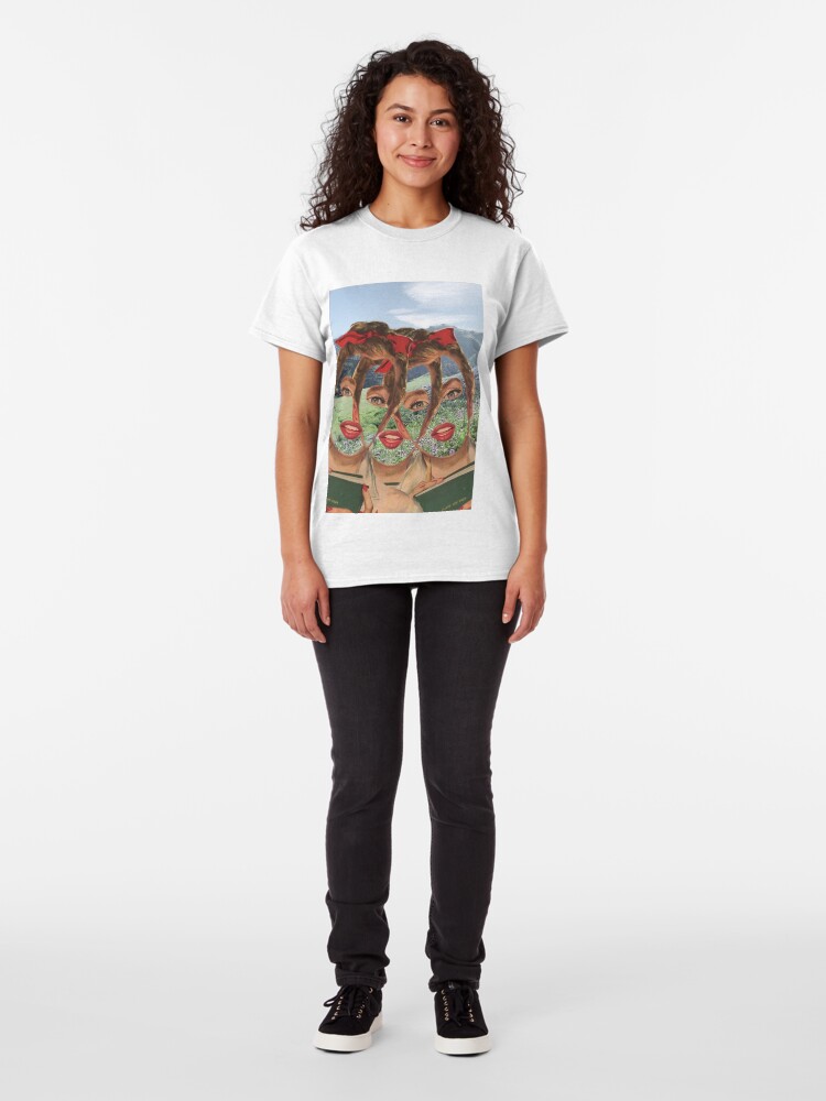 Alternate view of We Become Aware Of The Void As We Fill It Classic T-Shirt