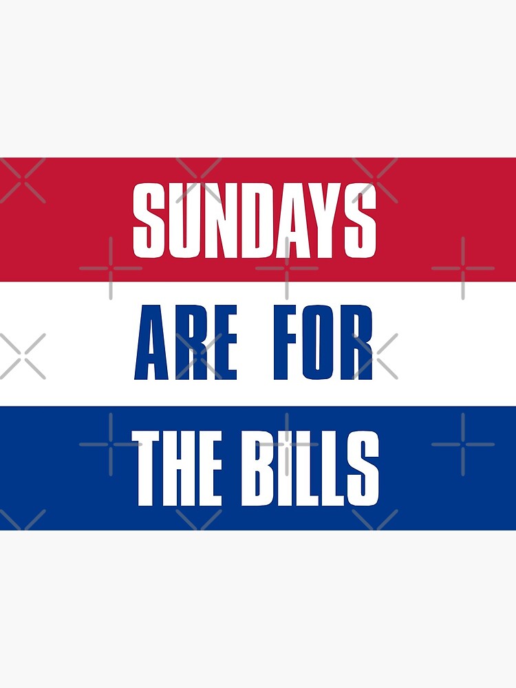 Sundays Are For The Bills , Buffalo Football Sexy Ruffle Print