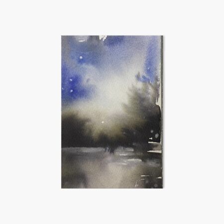 Laguna Blue Art Board Print