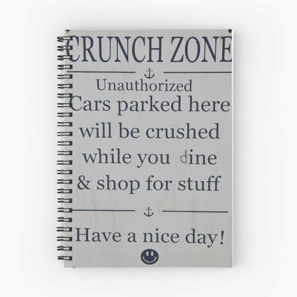 Item preview, Warning Sign for Illegal Parking of your Car designed and sold by 2CrabbySisters.