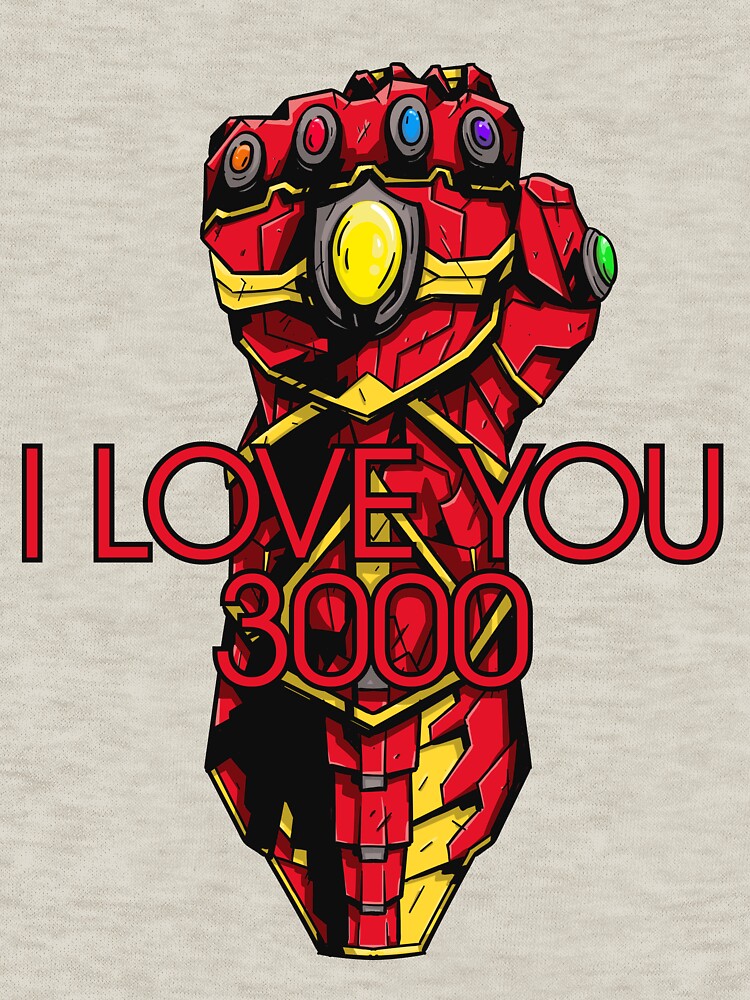 Thumbnail 7 of 7, Pullover Sweatshirt, I❤U 3000! designed and sold by ChristosEllinas.