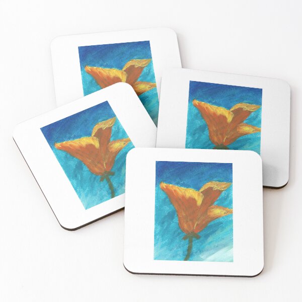 Item preview, California Poppy designed and sold by Julia Michelle Dawson.