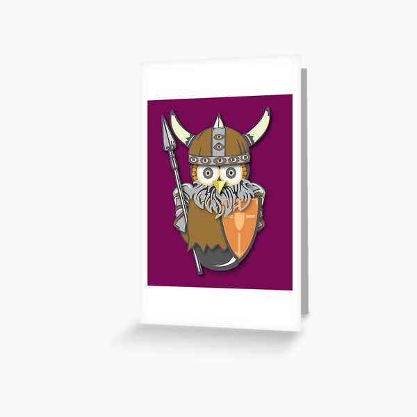 Workobeez VIKING! Greeting Card