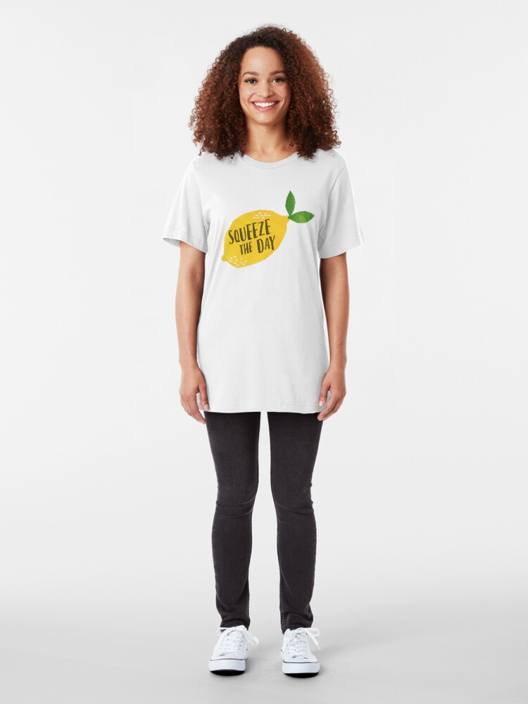 Alternate view of Squeeze the Day Slim Fit T-Shirt