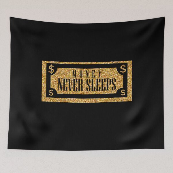 Item preview, Money does not sleep Money Cash Euro Dollar bills designed and sold by onrcnoz.