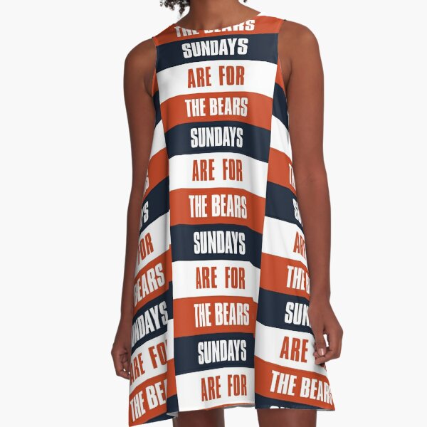 Bears top jersey dress