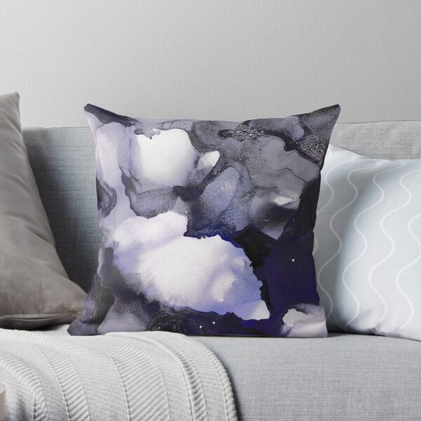 Smoke on the Water Throw Pillow