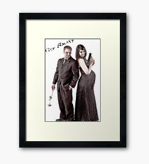 Get Smart Framed Print