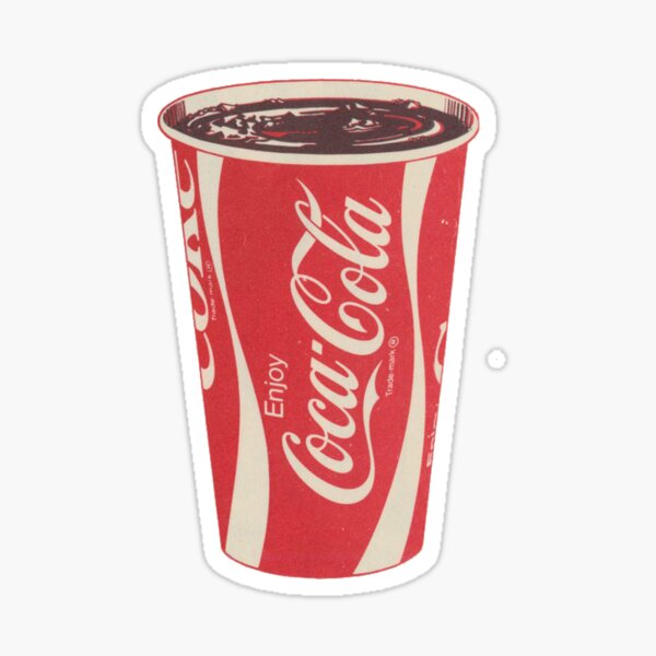 retro coke! Sticker