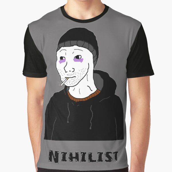 Doomer Wojak Meme Shirt Nihilism Loneliness T Shirt