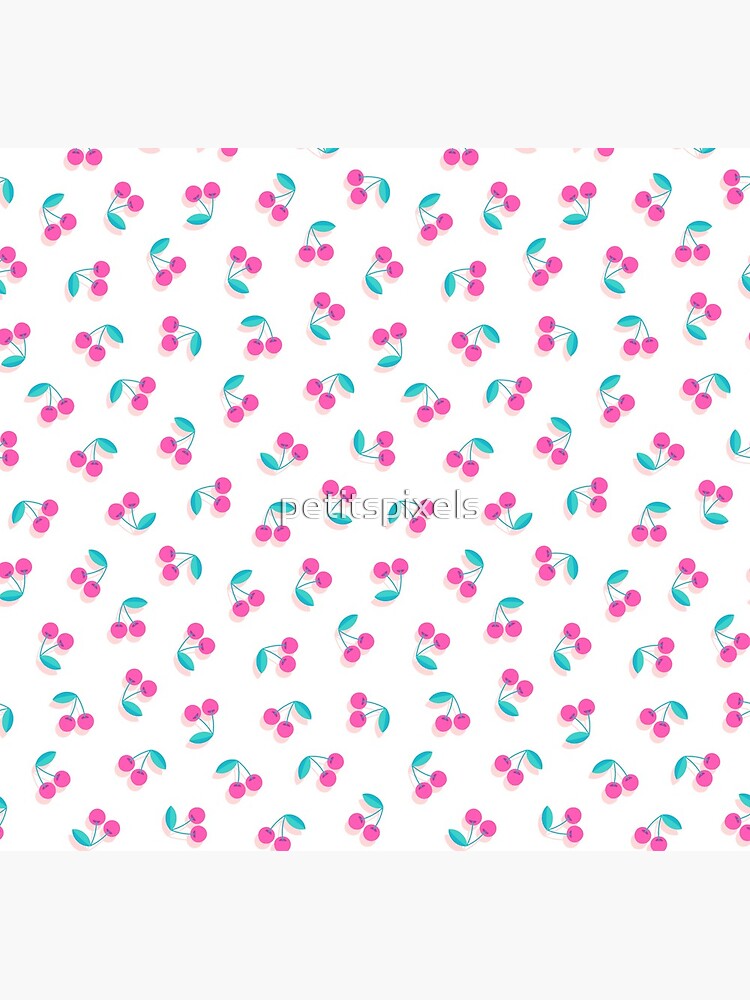 Tiny pink cherries by petitspixels