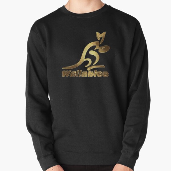 Australia Rugby Wallabies Gold Pullover Sweatshirt