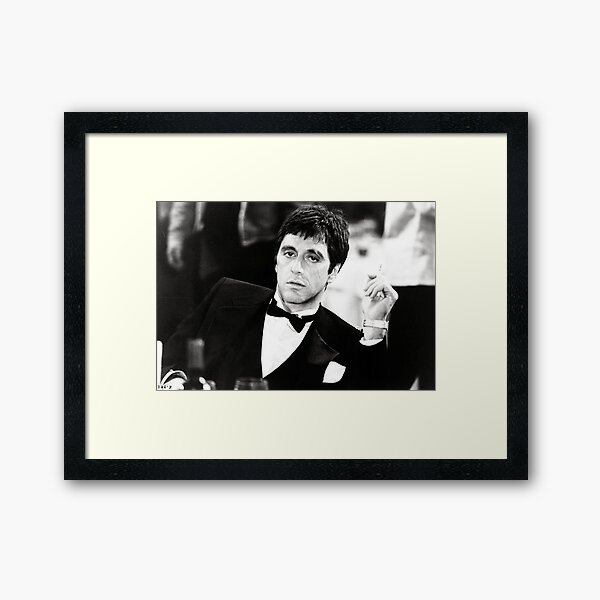 scarface framed posters