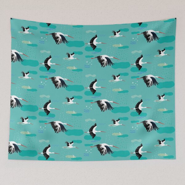 Item preview, Storks designed and sold by Chestnut and Pie.