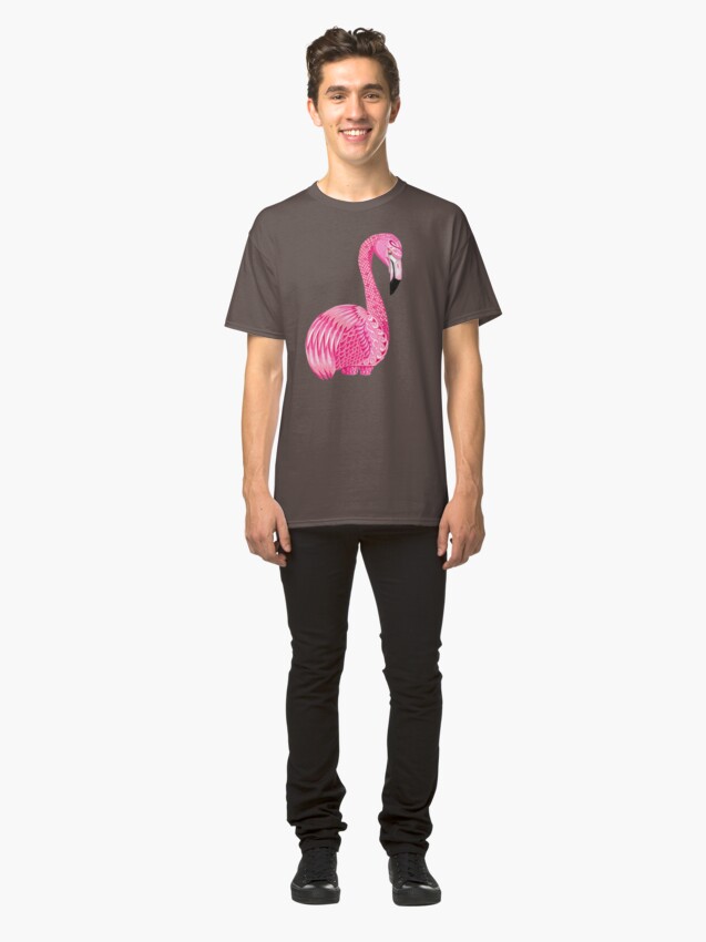 Alternate view of Flamingo Totem Classic T-Shirt