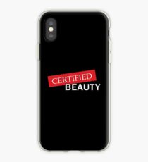 Vinilo o funda para iPhone Belleza certificada