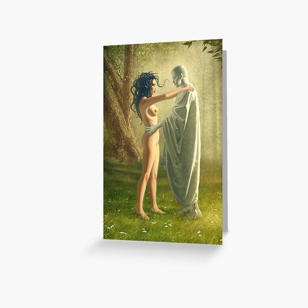 Wrath of Medusa Greeting Card