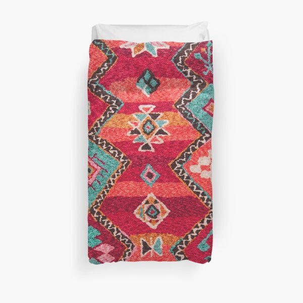 Traditional Colored Anthropologie Bohemian Moroccan ARTWORK Duvet Cover