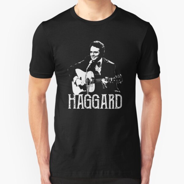 Merle Haggard - Haggard Slim Fit T-Shirt