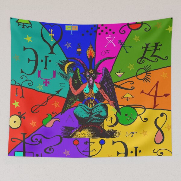 Item preview, Popart Baphomet designed and sold by LuciaS.
