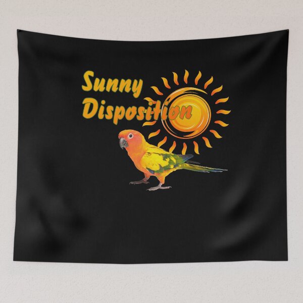 Item preview, Sun Conure Parrot Sunshine Sunny Disposition designed and sold by einsteinparrot.