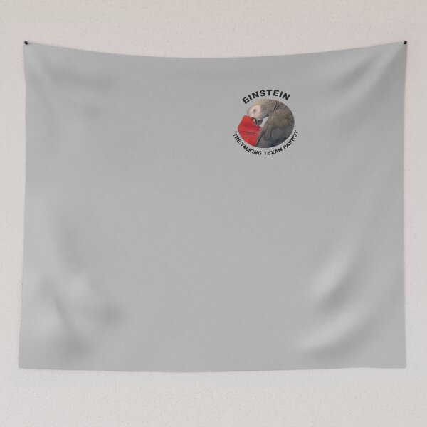 Item preview, Logo of Einstein the Talking Texan Parrot  designed and sold by einsteinparrot.