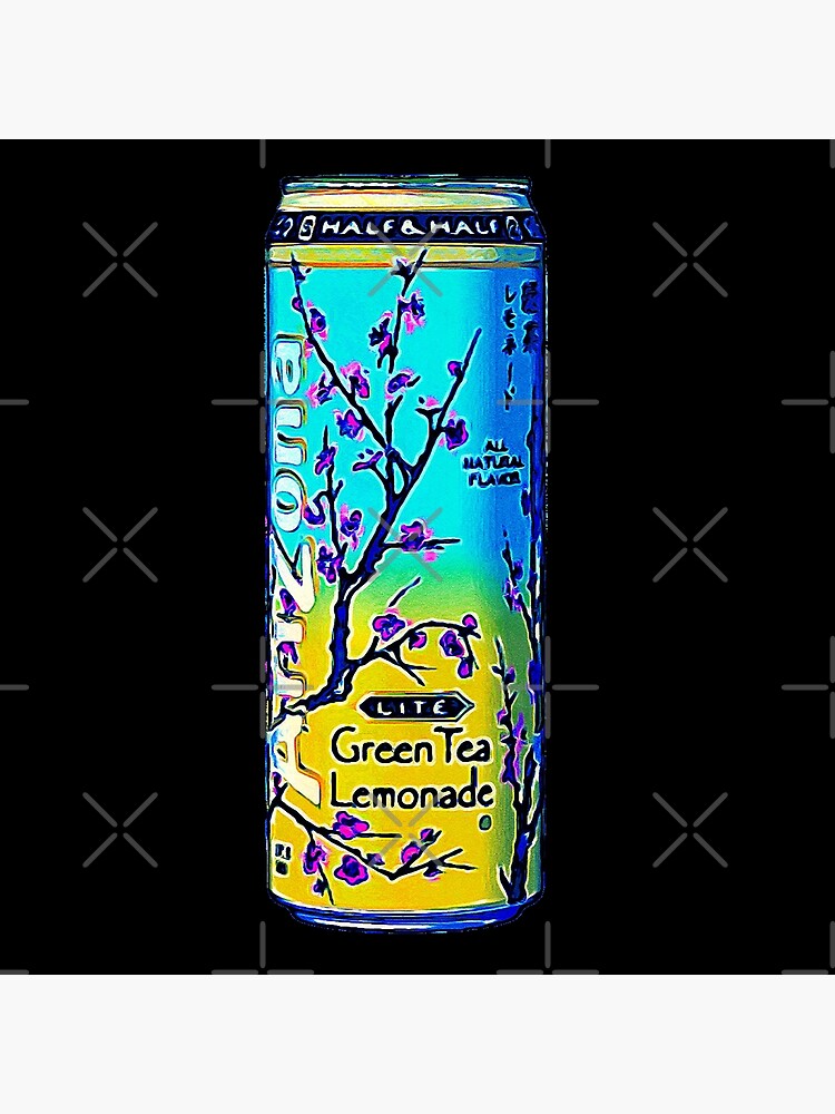 "Arizona Half and Half Lite Green Tea Lemonade Painting Aesthetic" Art