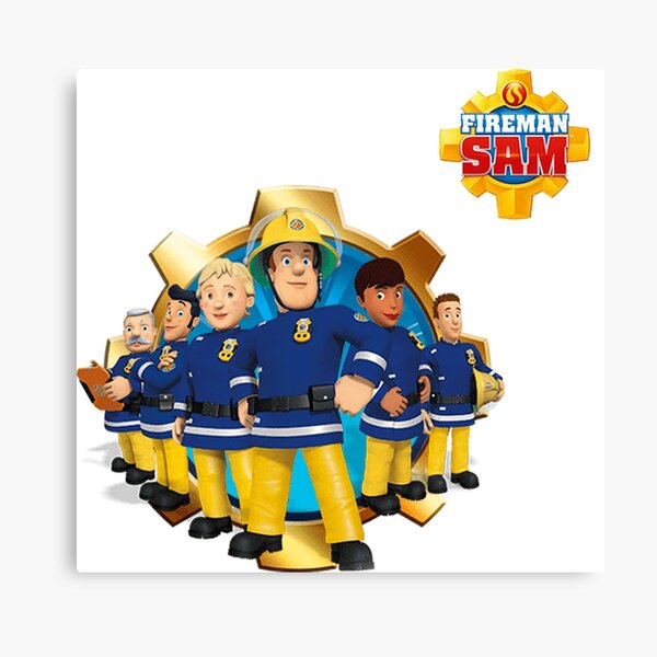 Fireman Sam Canvas Prints | Redbubble
