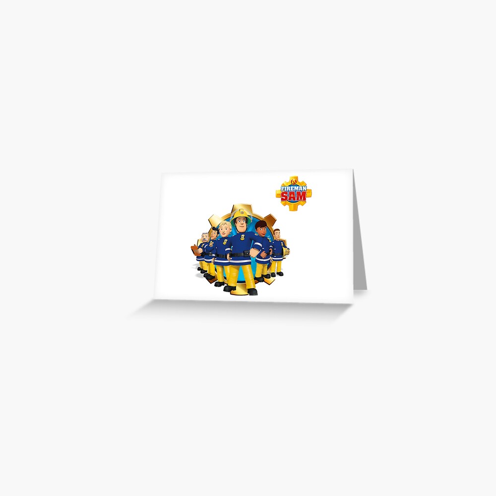 Amscan Fireman Sam Fireman Hat Card