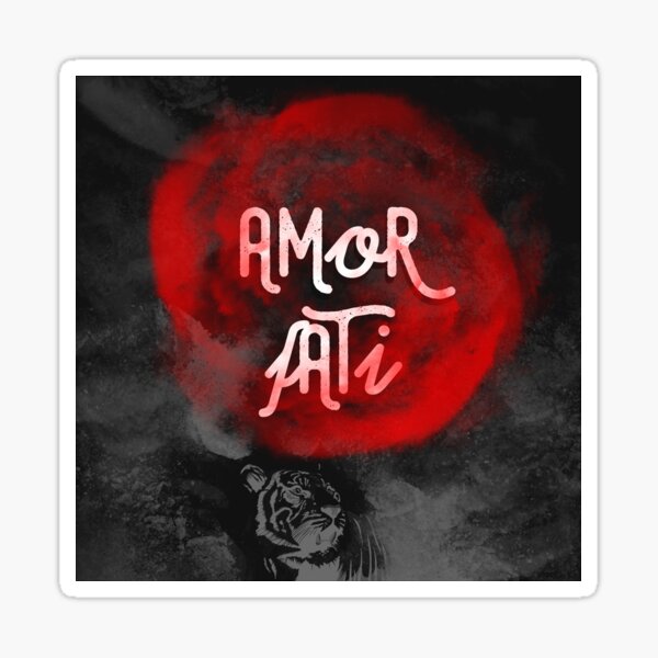 Amor Fati Stickers | Redbubble