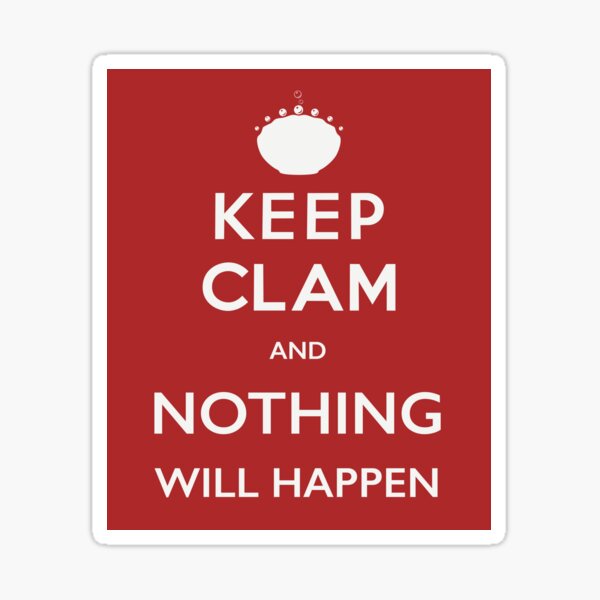 Item preview, KEEP CLAM Nothing designed and sold by ozzyme.