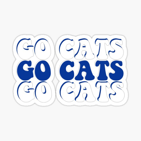 University of Kentucky GO CATS Sticker