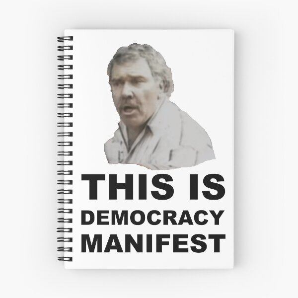 Item preview, THIS IS DEMOCRACY MANIFEST designed and sold by AussieSupplyMan.